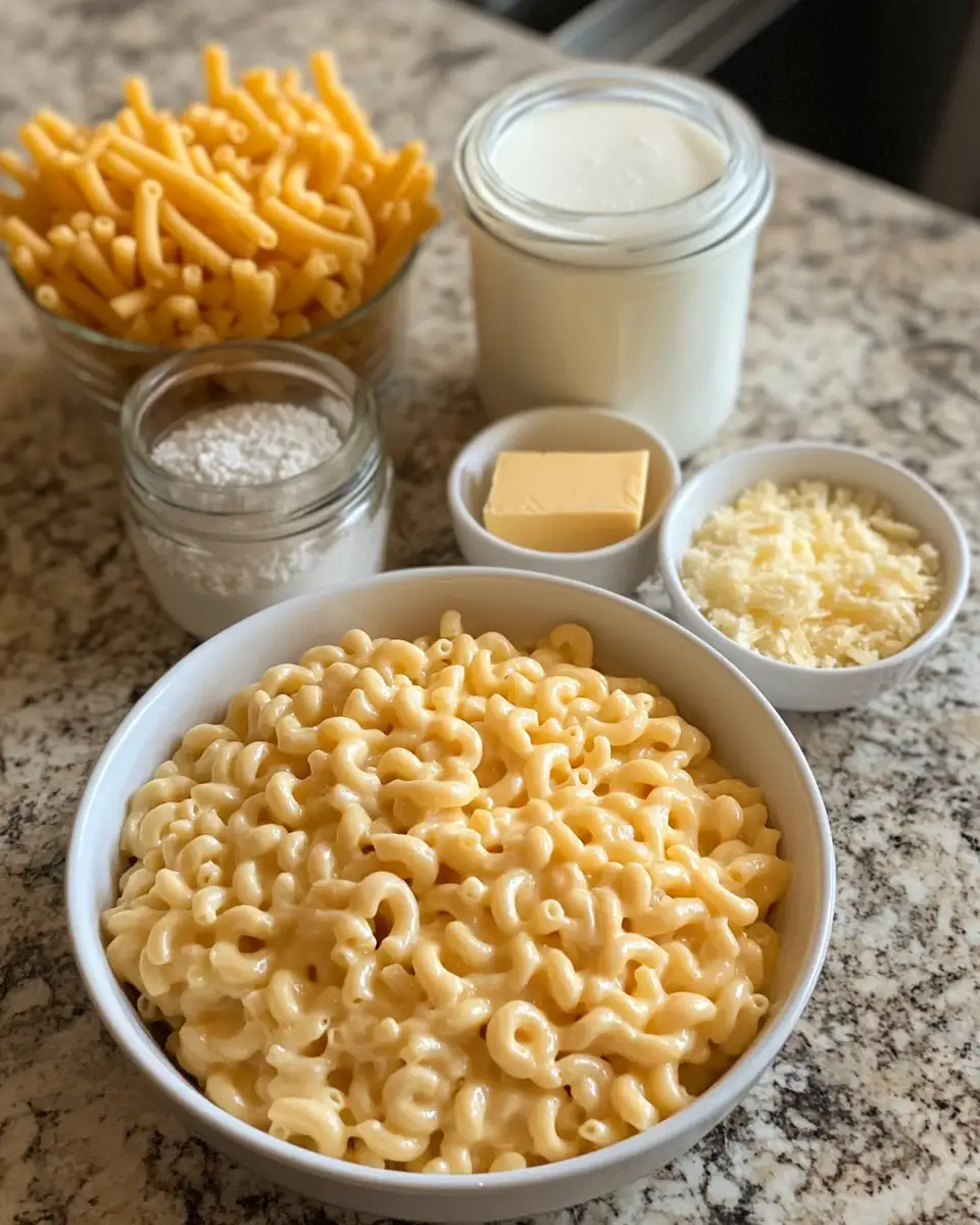 Ingredients for Ultimate Comfort: Crock Pot Mac and Cheese Magic