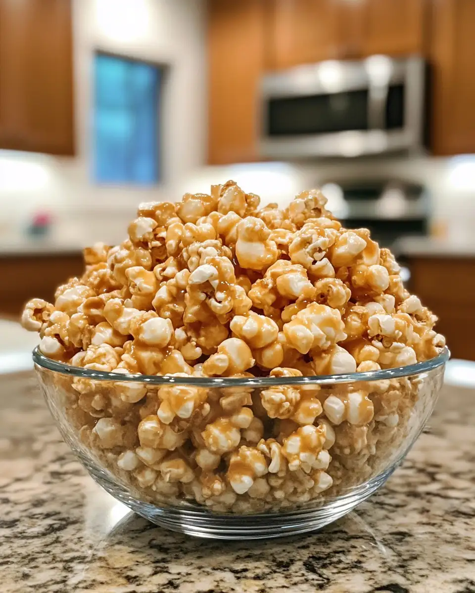 Irresistible Marshmallow Caramel Corn: A Sweet and Crunchy Delight - Featured Image
