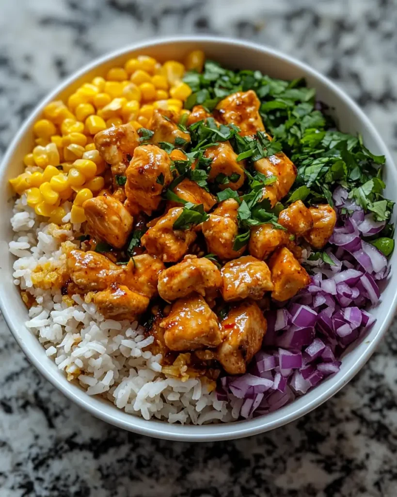 Spice Up Your Mealtime with a Street Corn Chicken Rice Bowl Extravaganza - Featured Image