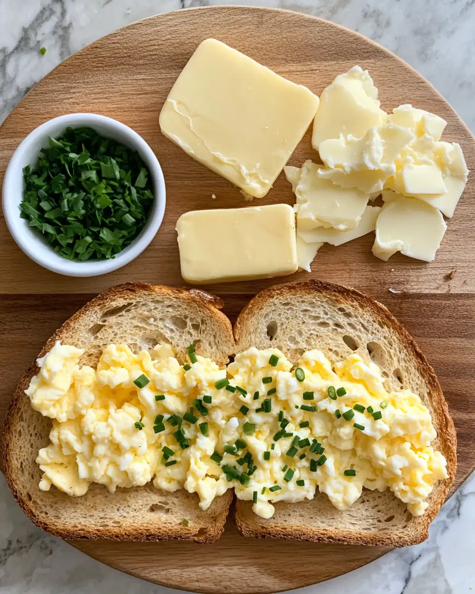 Ingredients for Crispy Air Fryer Egg and Cheese Toast You Need to Try Today