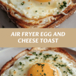 Crispy Air Fryer Egg and Cheese Toast You Need to Try Today