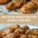 Crispy Air Fryer Honey Butter Garlic Chicken Tenders You Need to Try