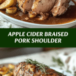 Fall in Love with Apple Cider Braised Pork Shoulder Slow Cooked to Perfection