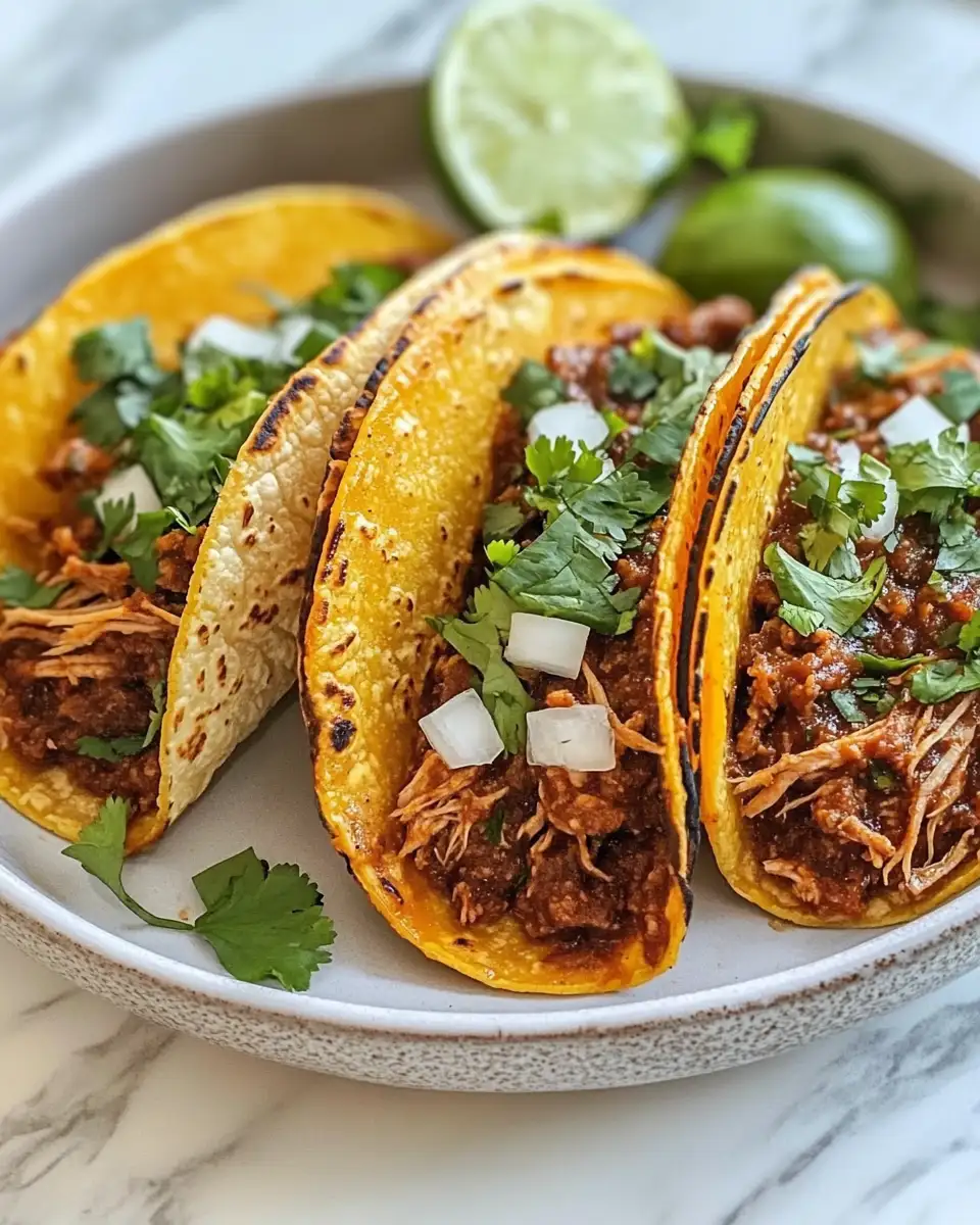 Final dish - Mouthwatering Authentic Slow Cooker Birria Tacos Recipe You Need to Try