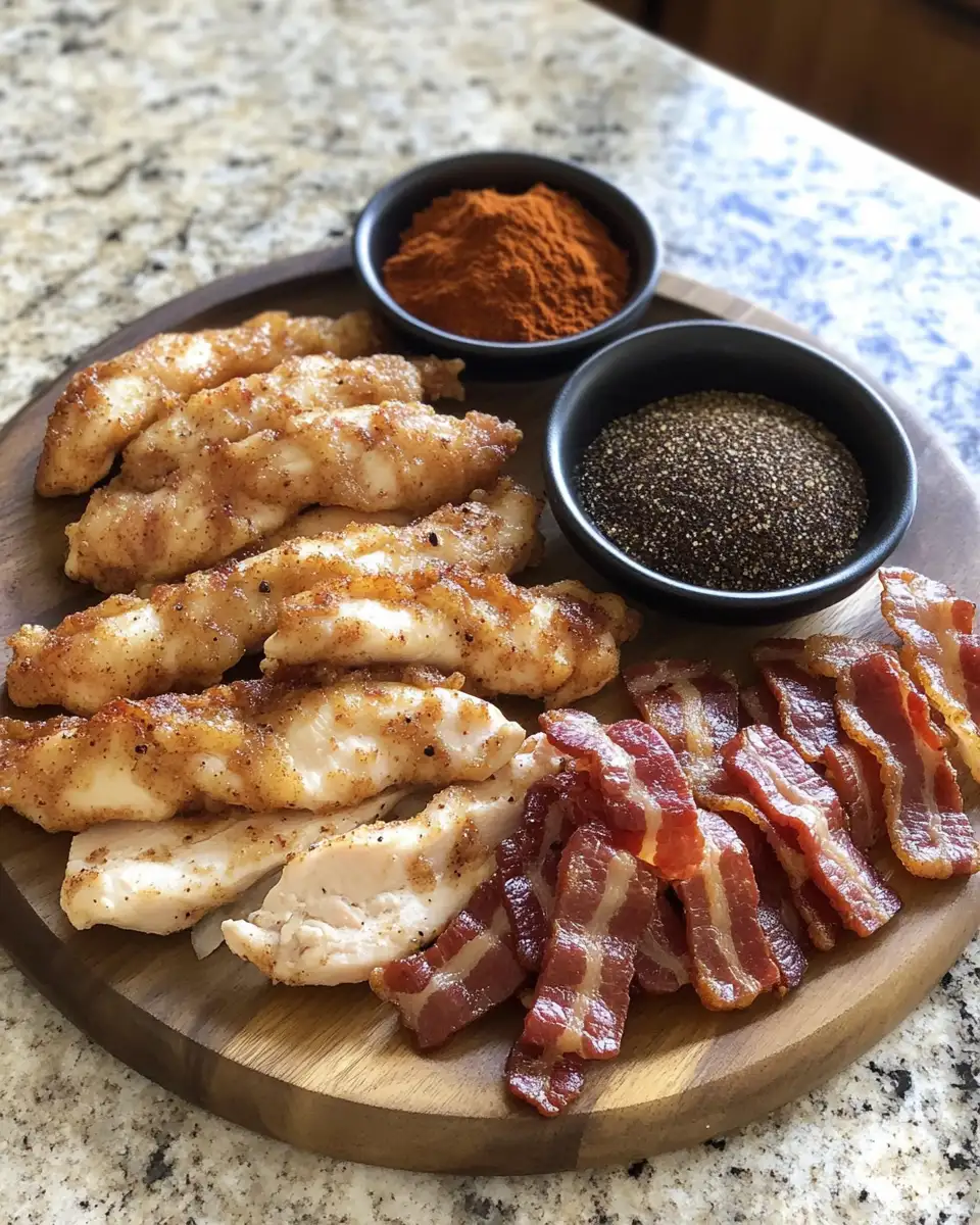 Ingredients for Irresistible Bacon Brown Sugar Chicken Tenders You Have to Try
