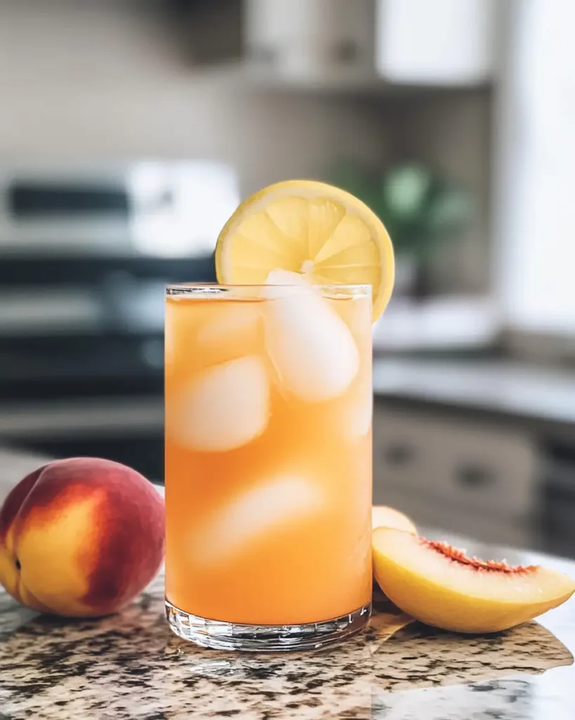 Sip into Summer with Refreshing Beach Peach Lemonade - Featured Image