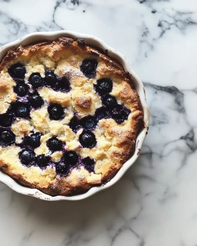 Blueberry Cottage Cheese Breakfast Bake That Will Brighten Your Morning - Featured Image