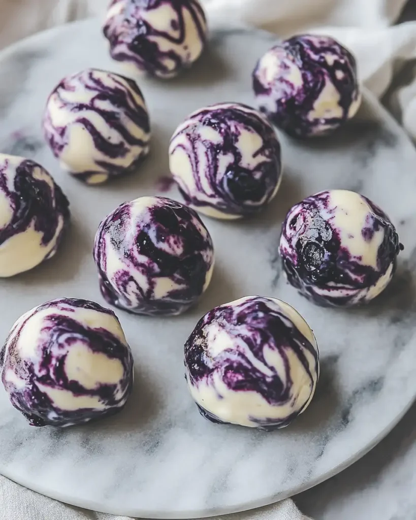 Irresistible Blueberry Swirl Yogurt Bites That Make Snacking Fun - Featured Image