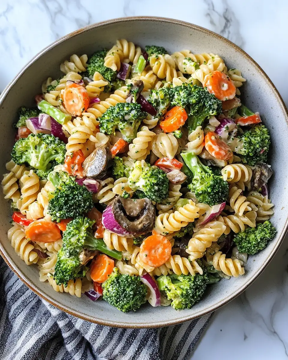 Fresh and Flavorful Broccoli Pasta Salad Recipe You’ll Love - Featured Image