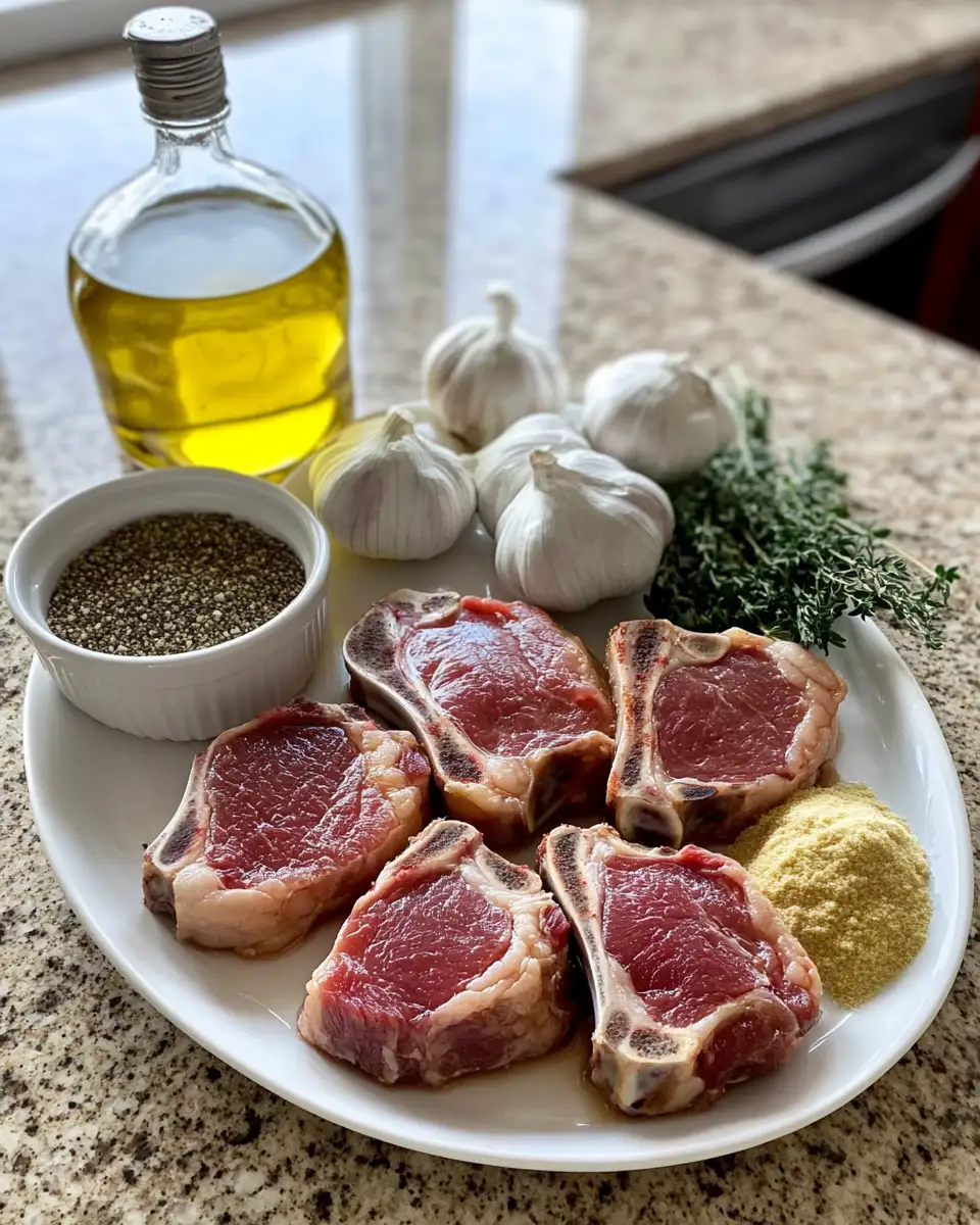 Ingredients for Irresistible Brown Sugar Pork Chops That Melt in Your Mouth