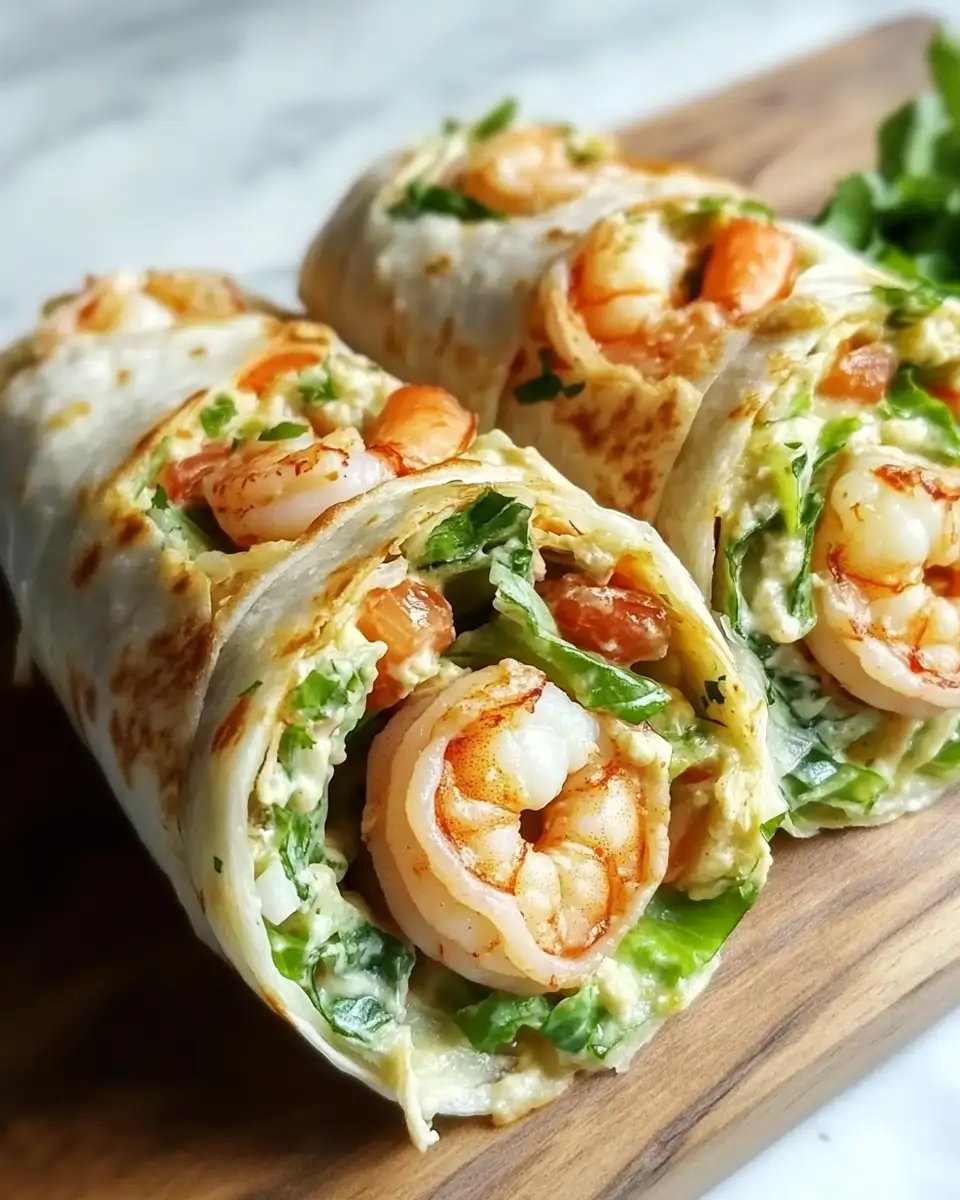 Fresh and Flavorful Caesar Salad Shrimp Wraps You Need to Try - Featured Image