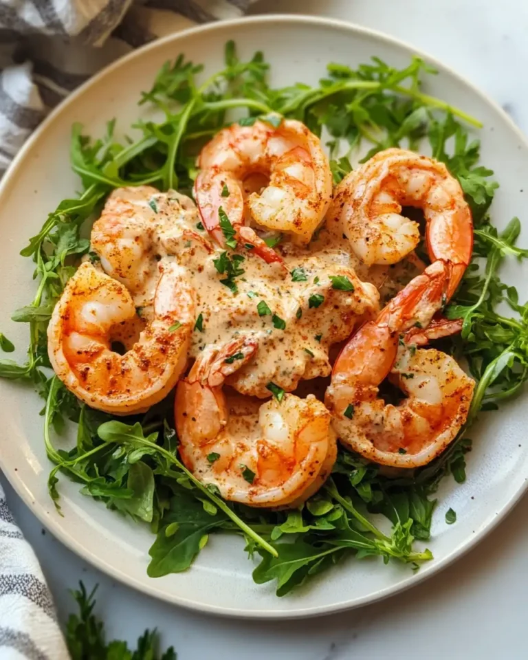 Irresistible Cajun Shrimp and Salmon with Creamy Garlic Sauce Delight - Featured Image