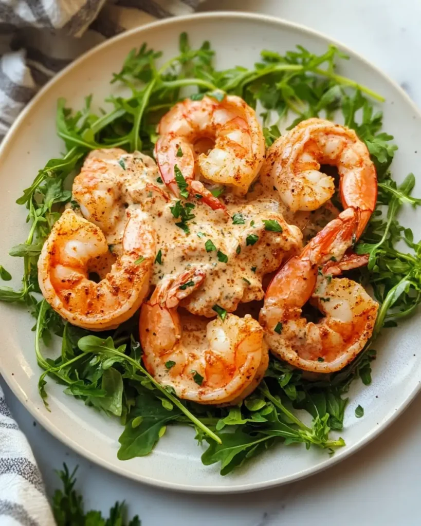 Irresistible Cajun Shrimp and Salmon with Creamy Garlic Sauce Delight - Featured Image