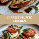 Irresistible Caprese Stuffed Chicken Recipe That Will Wow Your Taste Buds