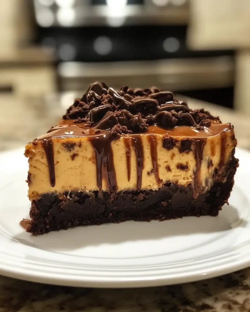 Irresistible Caramel Brownie Cheesecake That Will Steal Your Heart - Featured Image
