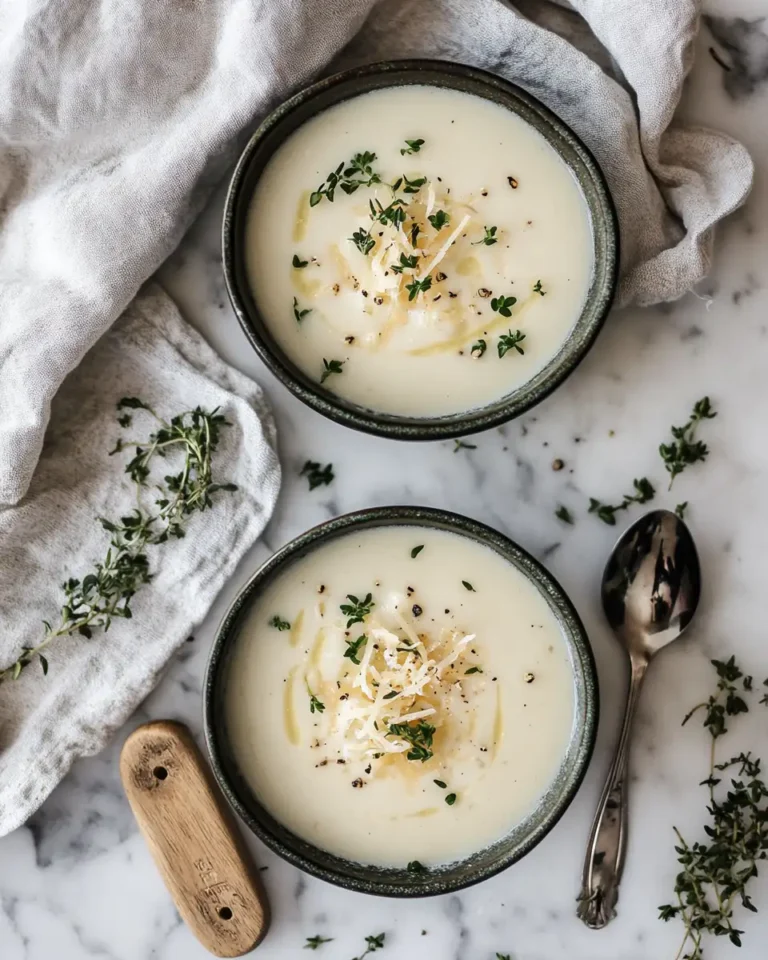 Creamy Cheddar Garlic Herb Potato Soup That Warms the Soul - Featured Image
