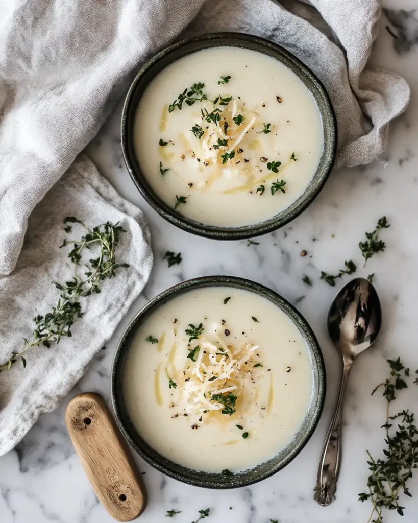 Creamy Cheddar Garlic Herb Potato Soup That Warms the Soul - Featured Image