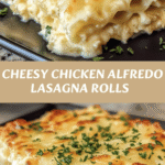 Cheesy Chicken Alfredo Lasagna Rolls Recipe That Will Melt Your Heart