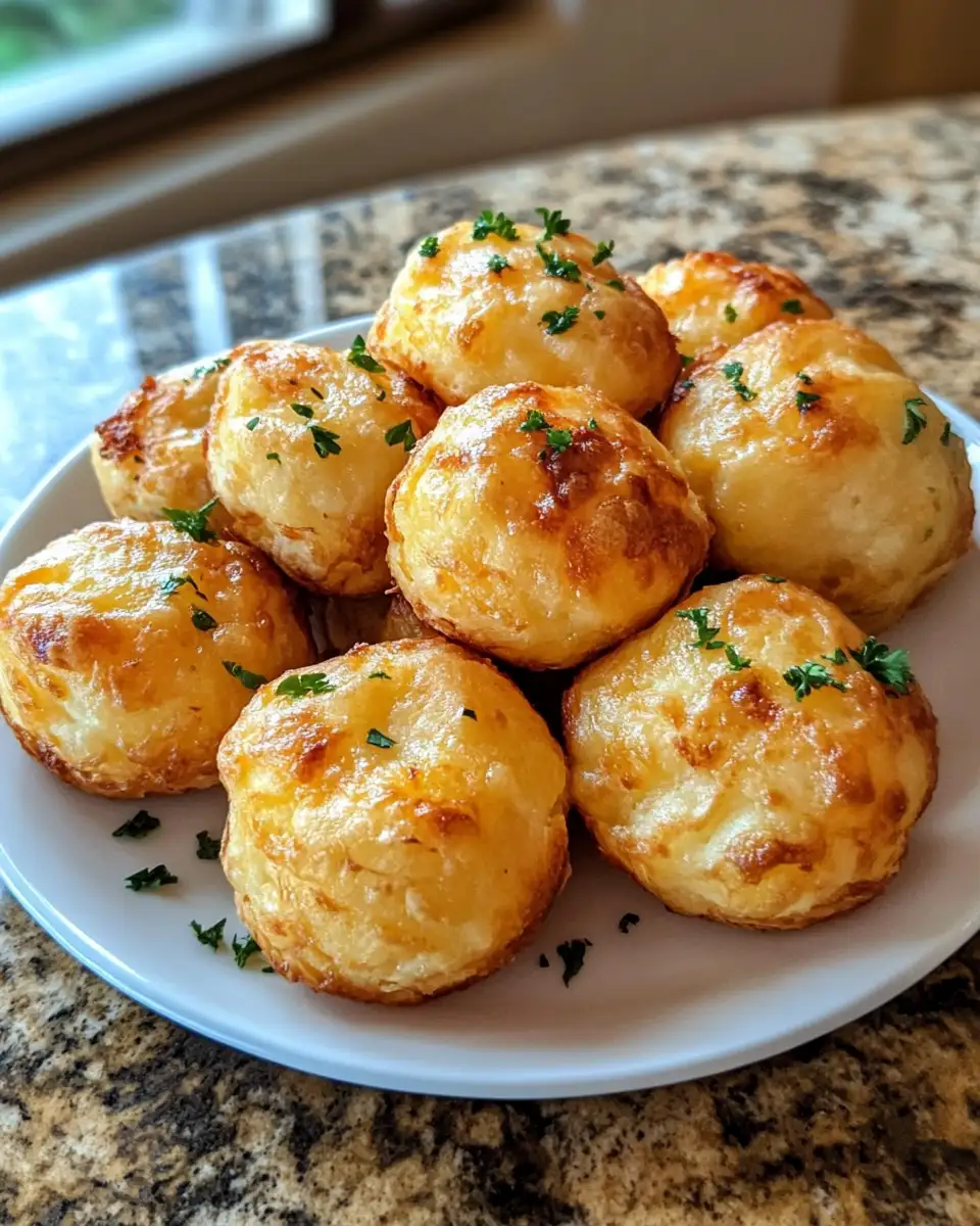 Final dish - Irresistible Cheesy Mashed Potato Puff Bites You Need to Try Tonight
