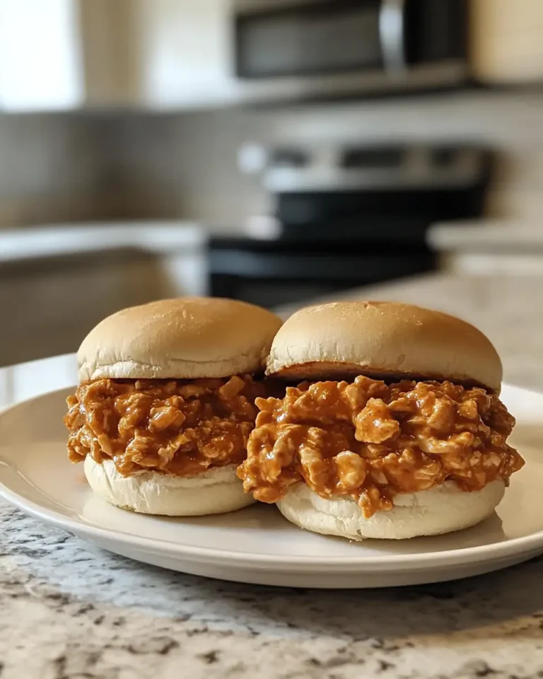Ultimate Comfort Food Chicken Alfredo Sloppy Joes Recipe - Featured Image
