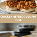 Ultimate Comfort Food Chicken Alfredo Sloppy Joes Recipe