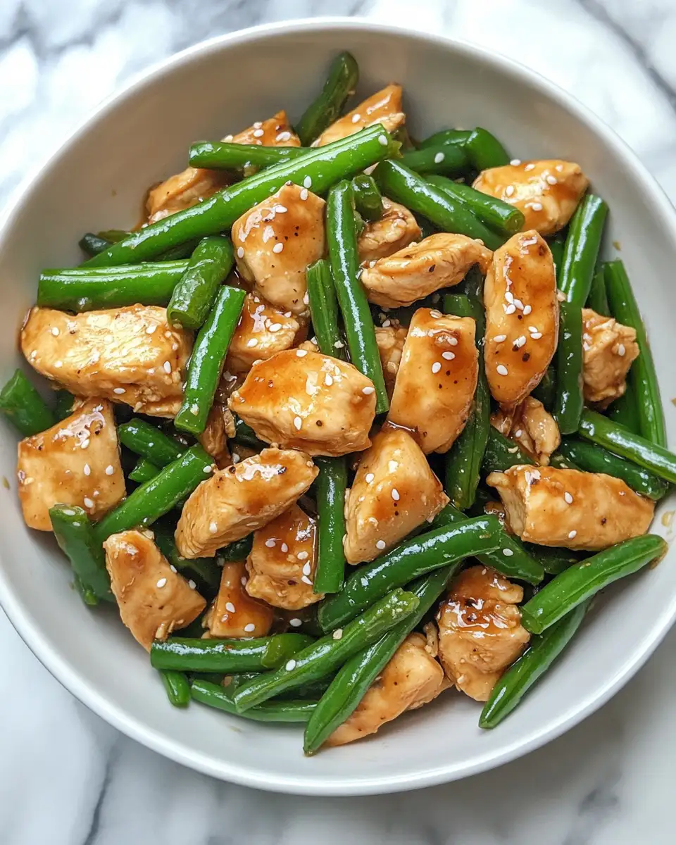 Quick and Flavorful Chicken and Green Bean Stir-Fry Recipe - Featured Image