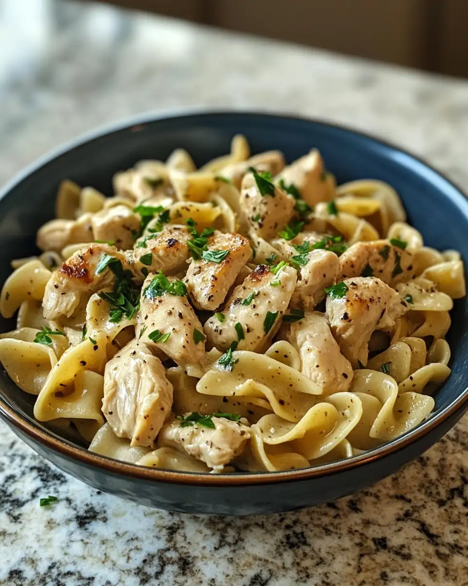 Final dish - Irresistible Chicken Buttered Noodles Recipe You Need to Try