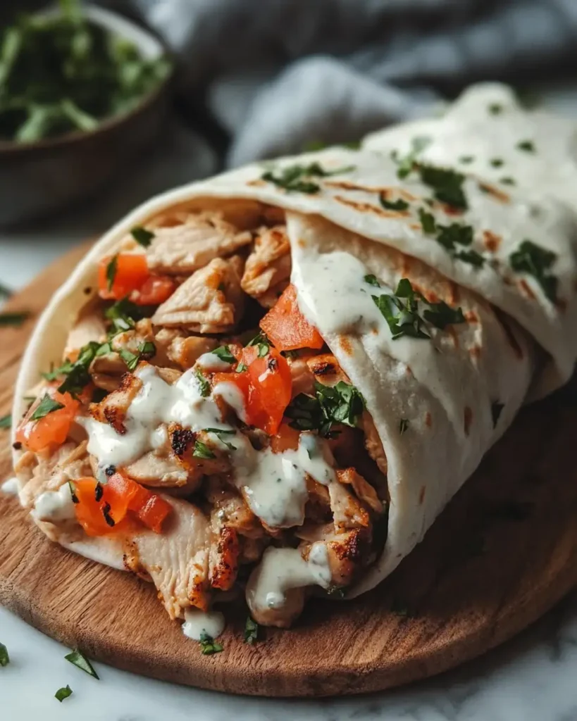 Irresistible Chicken Shawarma with Creamy Garlic Sauce Recipe You Need to Try - Featured Image