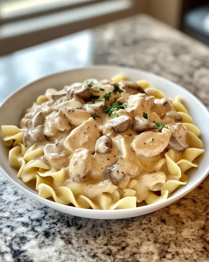 Chicken Stroganoff Delight A Creamy Twist on a Classic Favorite - Featured Image
