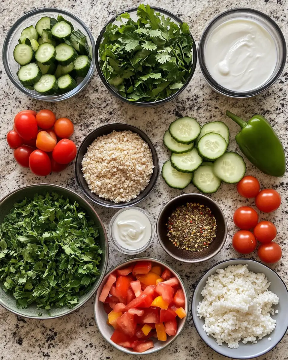 Ingredients for Chimichurri Grilled Chicken Bowl with Garlic Sauce That Will Elevate Your Dinner Game