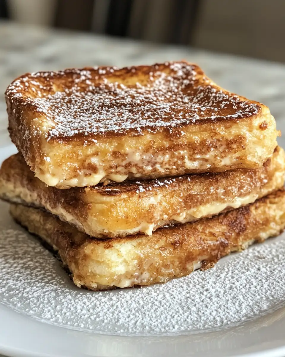 Indulge in the Ultimate Churro Stuffed French Toast Delight - Featured Image