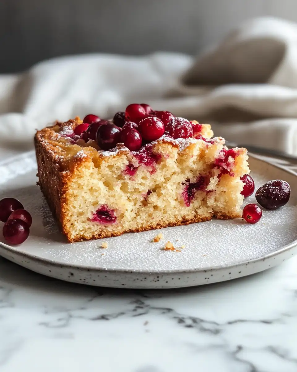 Wake Up to Deliciousness with Cranberry Orange Breakfast Cake - Featured Image