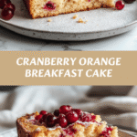 Wake Up to Deliciousness with Cranberry Orange Breakfast Cake