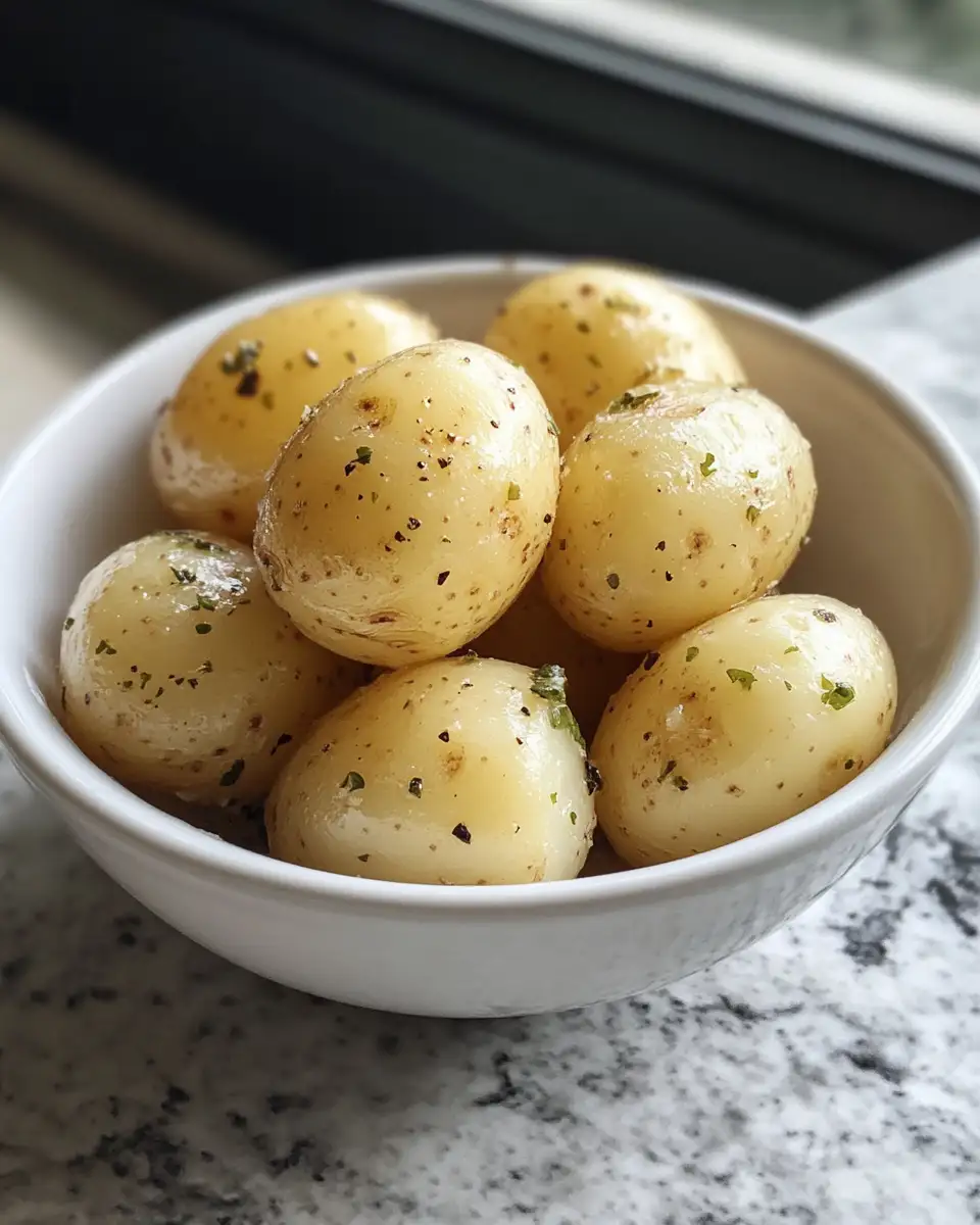Irresistible Creamy Garlic Baby Potatoes That Melt in Your Mouth - Featured Image