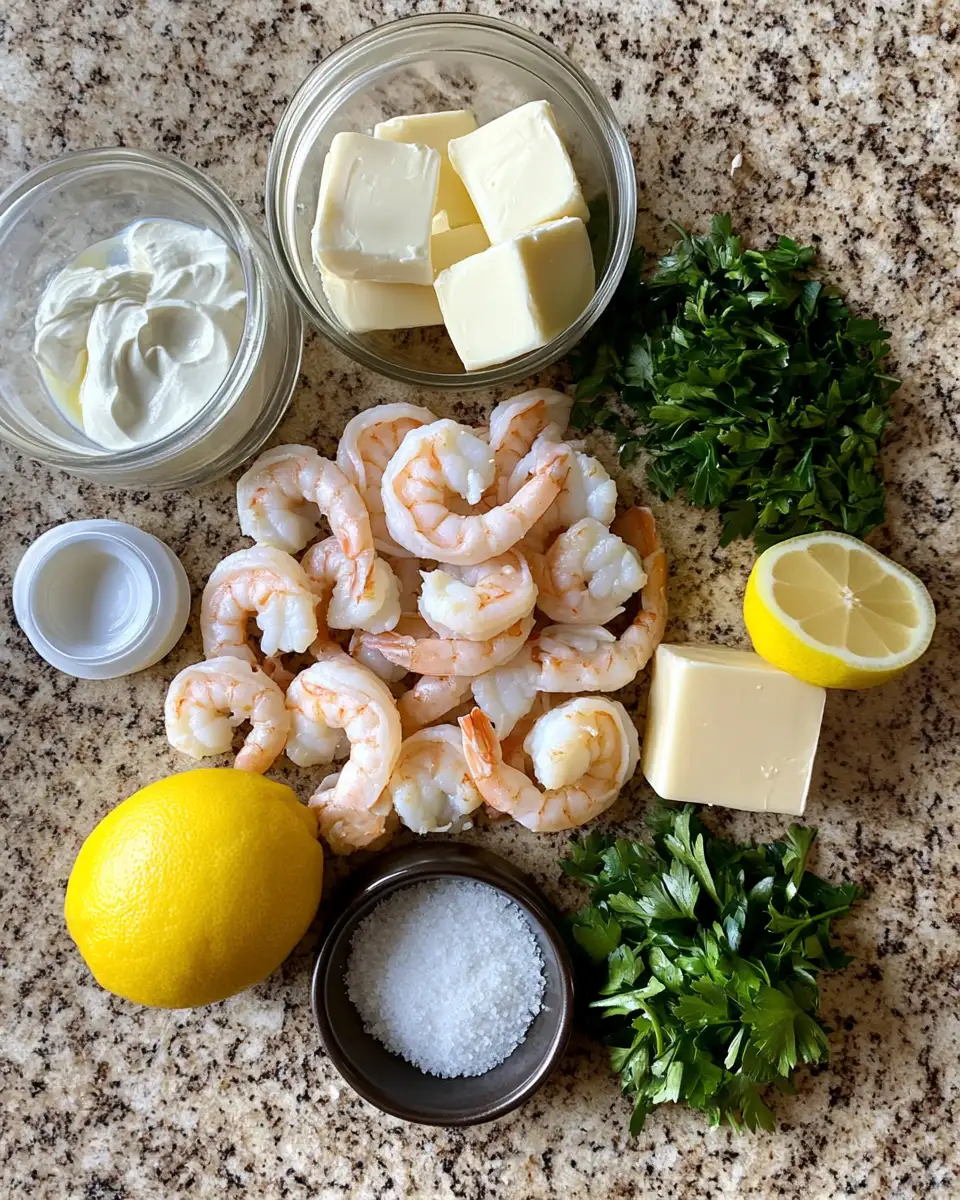 Ingredients for Irresistibly Creamy Garlic Shrimp Recipe You Need to Try