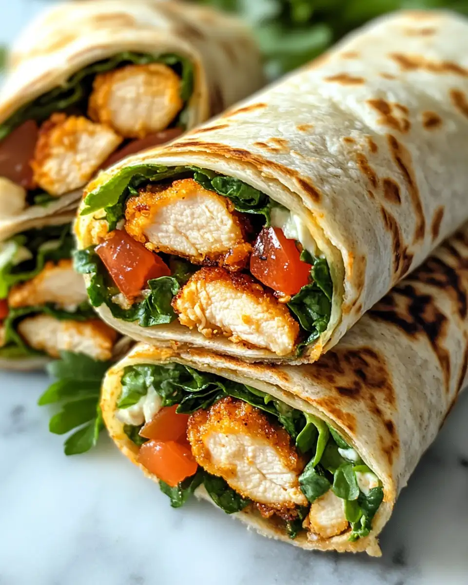 Crispy Air Fryer Chicken and Mozzarella Wraps You Need to Try Today - Featured Image