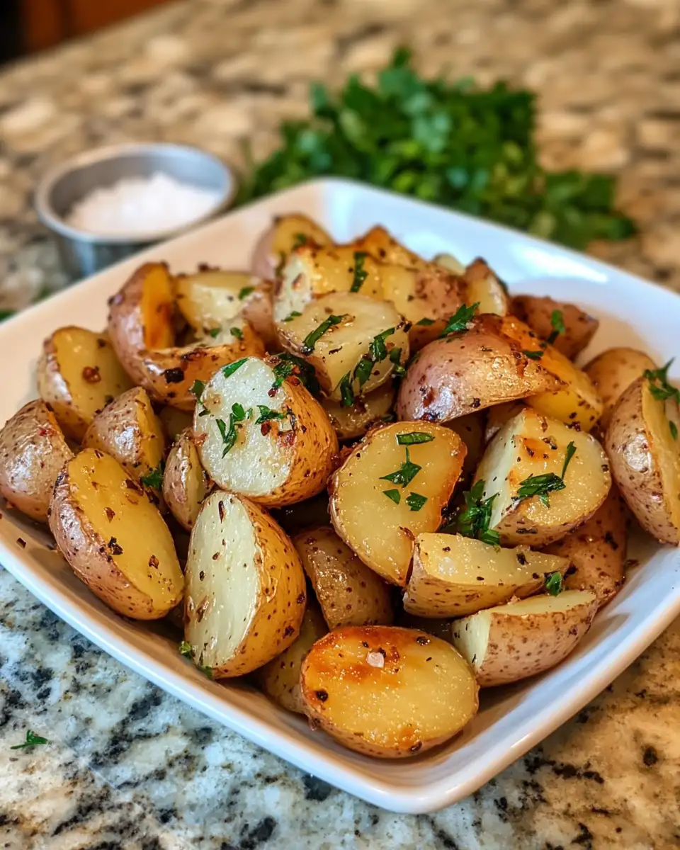 Ingredients for Irresistibly Crispy Garlic Butter Potatoes You Have to Try