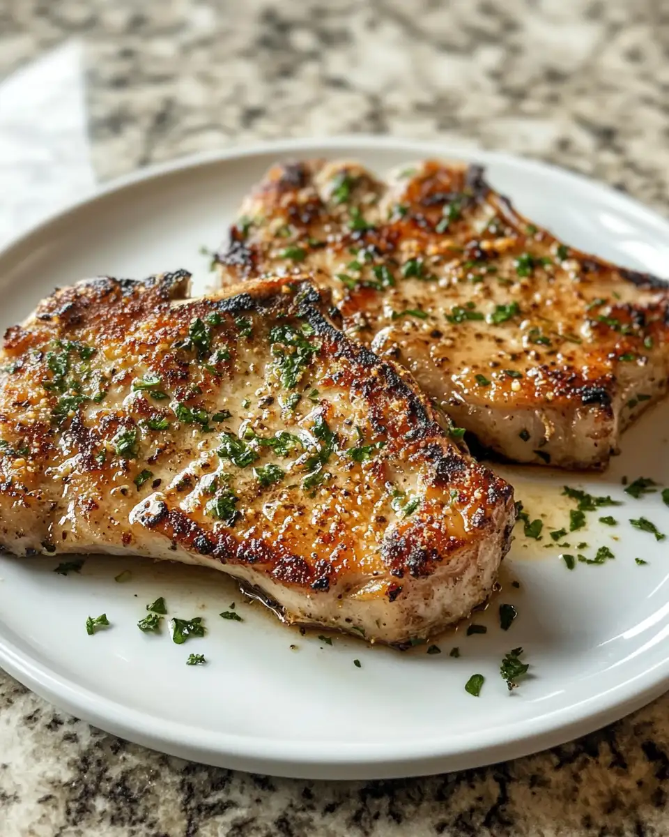 Final dish - Crispy Garlic Parmesan Pork Chops That Will Steal the Show