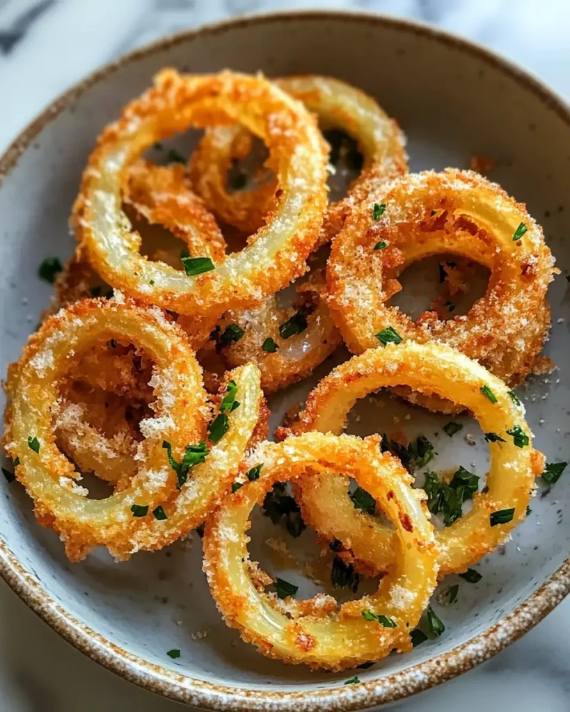 Crispy Parmesan Onion Ring Chips Recipe That Will Elevate Your Snack Game - Featured Image
