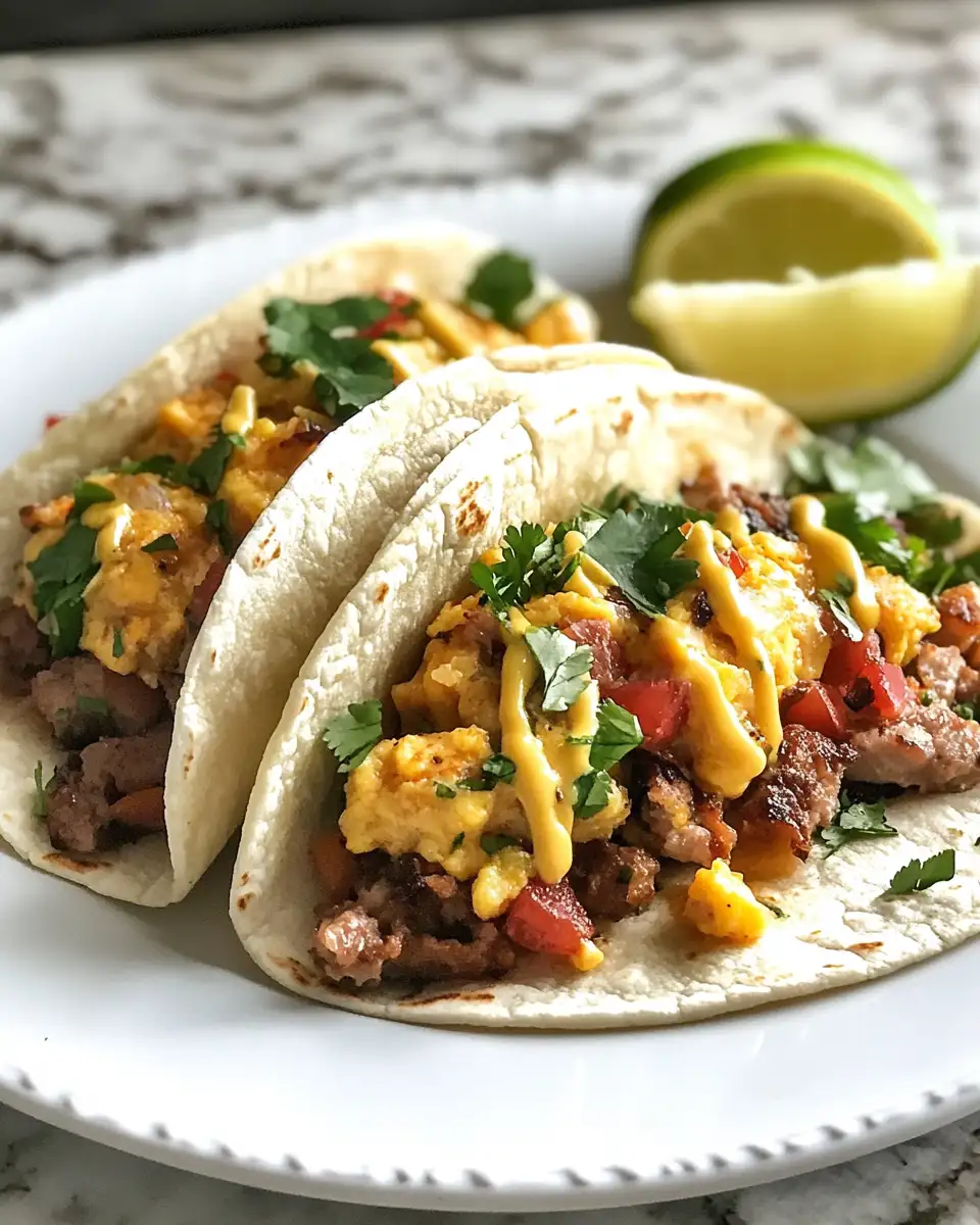 Wake Up to Flavor with Easy Crockpot Breakfast Tacos - Featured Image