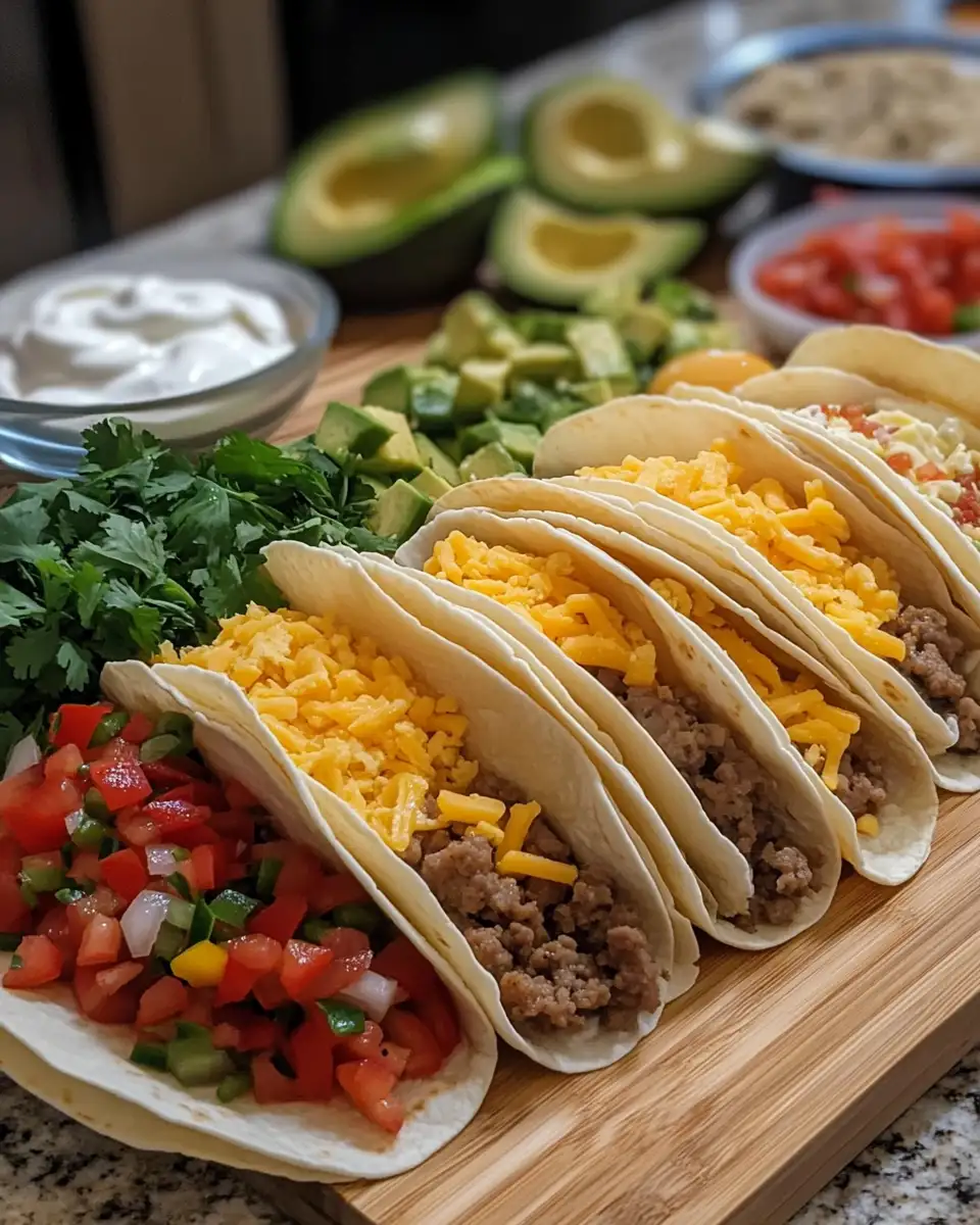 Ingredients for Wake Up to Flavor with Easy Crockpot Breakfast Tacos
