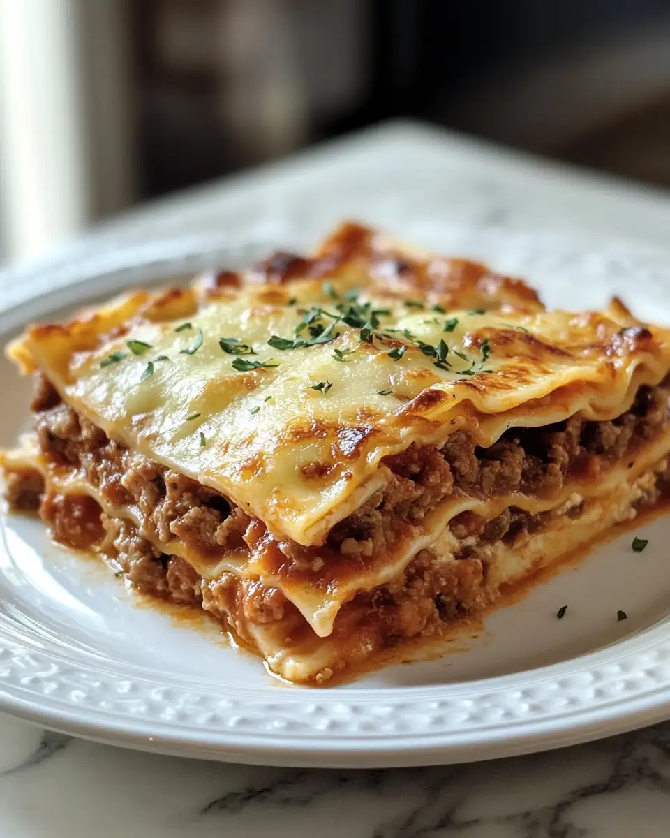 Final dish - Easy Crockpot Ravioli Lasagna Recipe for a Hearty Comfort Meal
