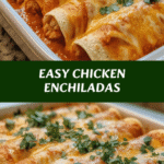 Deliciously Simple Easy Chicken Enchiladas You Can Make Tonight