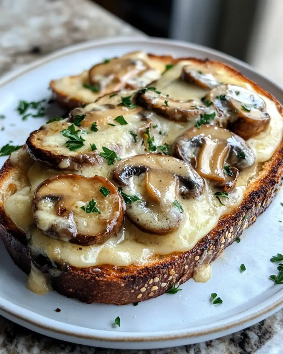 Final dish - Easy Swiss Mushroom Melt Recipe for a Deliciously Simple Meal