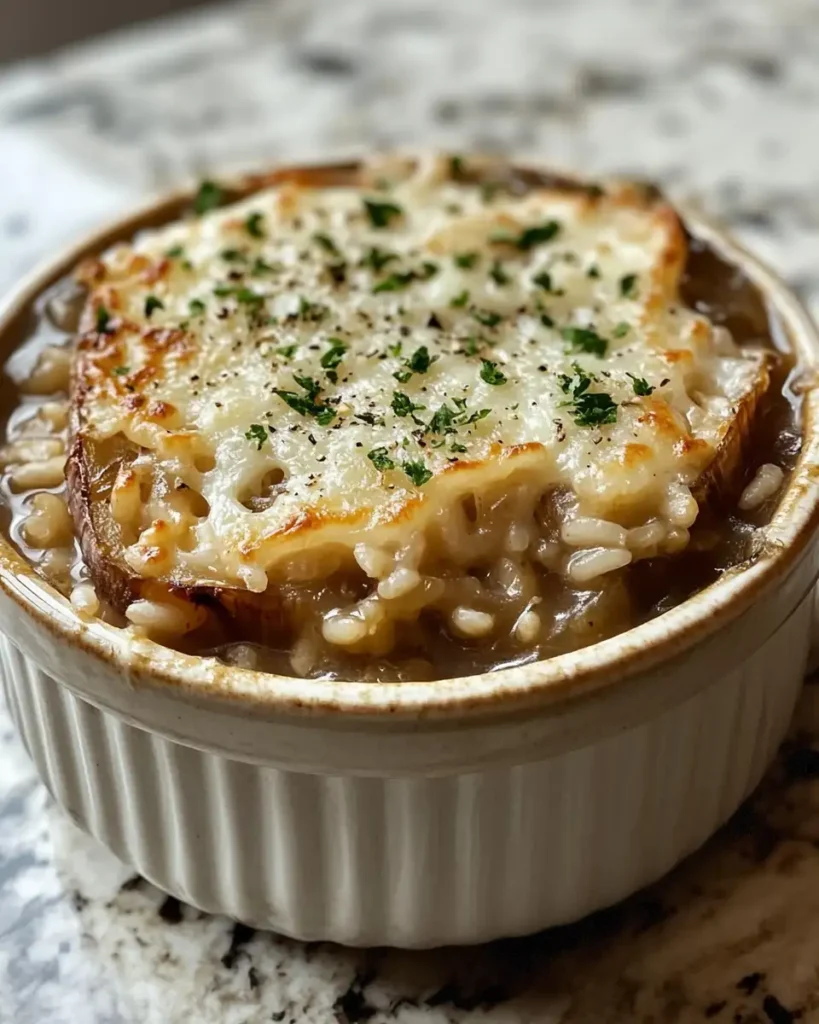 Comfort in a Bowl French Onion Soup Rice Recipe You Need to Try - Featured Image