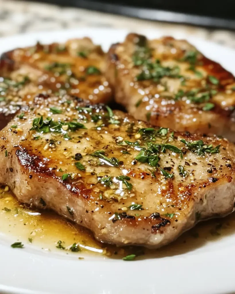 Irresistible Garlic Butter Pan Seared Pork Chops That Melt in Your Mouth - Featured Image