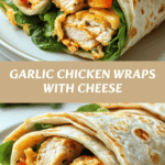 Irresistible Garlic Chicken Wraps with Cheese You Need to Try Today