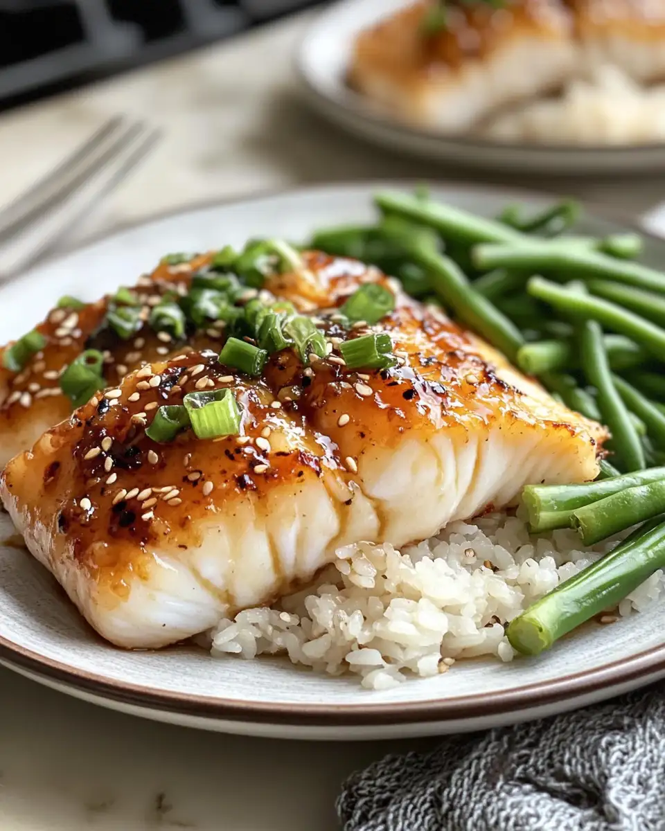 Irresistible Ginger Soy Glazed Cod Recipe That Will Elevate Your Dinner Game - Featured Image
