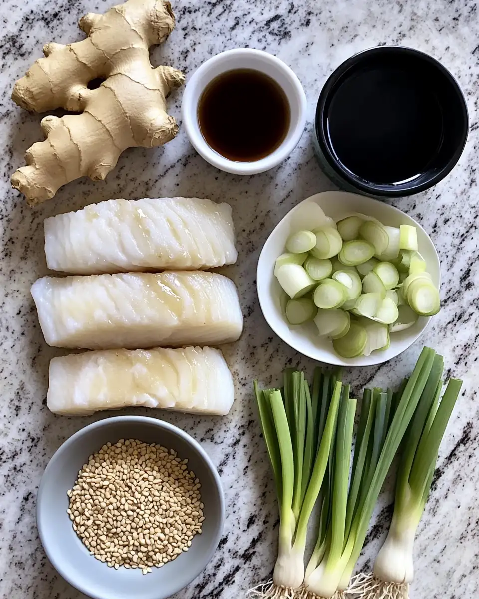 Ingredients for Irresistible Ginger Soy Glazed Cod Recipe That Will Elevate Your Dinner Game