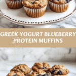 Boost Your Breakfast with Greek Yogurt Blueberry Protein Muffins